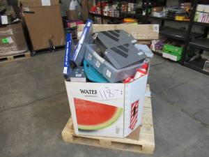 lot 118 image: Pallet of Store Overstock and Ecommerce Product and Returns
