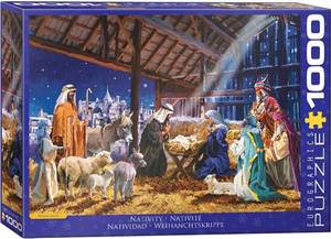 lot 148 image: NEW Eurographics Nativity 1000 Piece Puzzle