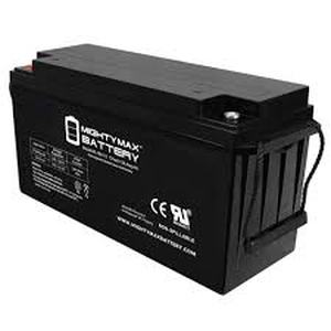 lot 24 image: MIGHTY MAX BATTERY 12V 150AH SLA Replacement Battery for Trojan T-1275 Customer Returns See Pictures