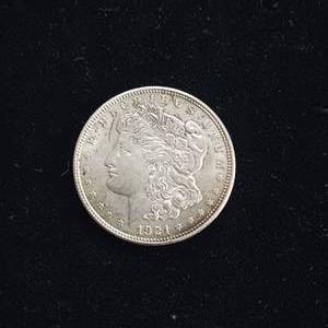 lot 47 image: 1921 Morgan Silver Dollar