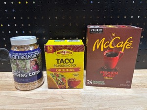 lot 40 image: Misc. Food Items