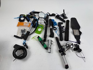 lot 183 image: Bicycle Accessories- Pumps, Bells, Mirrors