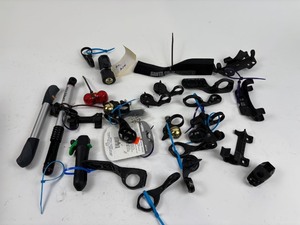 lot 184 image: Bicycle Accessories- Pumps, Computer Mounts