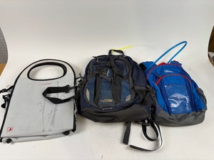 lot 235 image: CamelBak Backpack and Pannier Shopping Bag