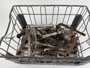 lot 252 image: Antique Bicycle Parts