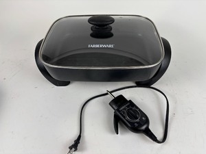 lot 345 image: Faberware Electric Frying Pan