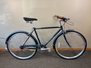 lot 6 image: Green Manhattan 8 Speed Internal Hub Bicycle 18.5 - NEW