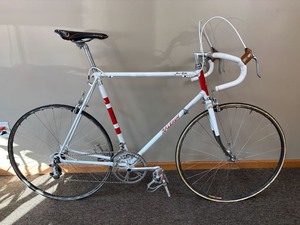 lot 16 image: Raleigh Grand Prix 58cm Campagnolo Vintage Road Bicycle