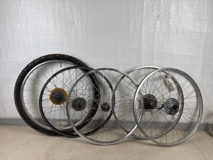lot 58 image: 26 Bicycle Wheels - Rear  Rim Brake