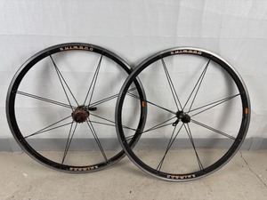 lot 59 image: Shimano 26 Rim Brake Wheelset WH-M535