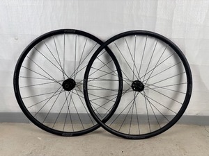 lot 62 image: State All Road 700c Disc Brake Wheelset 100x12 142x12