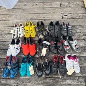 lot 101 image: Cycling Shoes - 15 Pairs