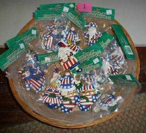 Lot of Patriotic decorations