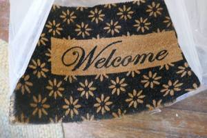 Welcome mat