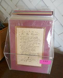 Group of matted poemssayingsphoto frames