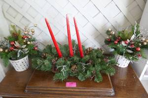 Beautiful holiday table ensemble