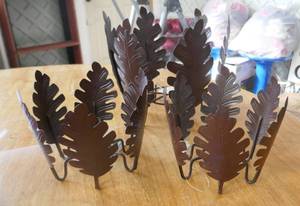 3 tree shape planter stands