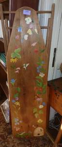 Vintage wood ironing board