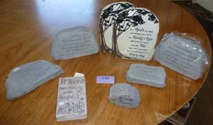 Group of memorial stones