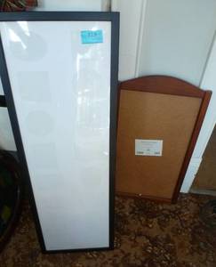 Wall calendar frame and multi-photo frame