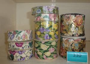 9 spools of ribbon (NOT wired)