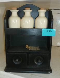 Vintage looking display cabinet