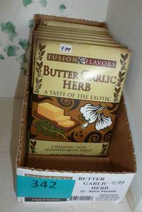 9 packages of Butter Garlic Herb mix for your olive oil