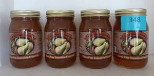 4 Jars of Cinnamon Pear Preserves
