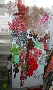 foam board full of bows