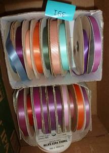box of satin ribbon