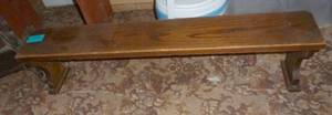 vintage long shelf and corner shelf