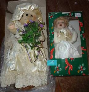 wedding bear and tree topper