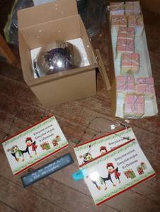 light up ball, ceramic plaques and more