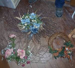 3 wreaths