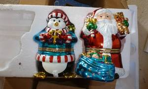 3 Musical Santa, Snowman, Penguin