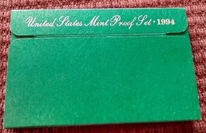 lot 28 image: 1994 U.S. Mint Proof Set
