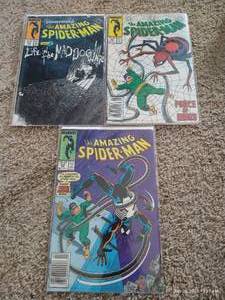 lot 33 image: (3) Amazing Spider-Man Comics - 295, 296, 297