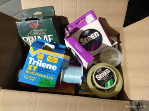 lot 60 image: Box of Fishing Line - Full