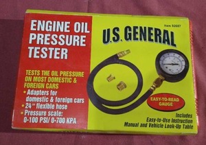lot 74 image: Brand New Engine Oil Pressure Tester