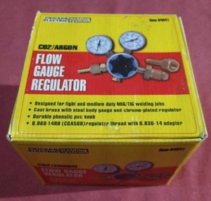 lot 102 image: Welding Flow Gauge Regulator