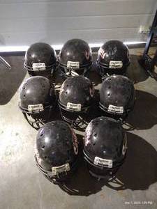 lot 120 image: (8) Football Helmets