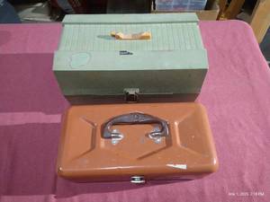 lot 130 image: (2) Tackle Boxes & Contents