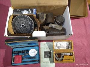 lot 132 image: Cam Timing Lot - NSK Micrometer, Range Dial Indicator Set, Etc