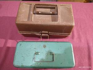 lot 137 image: (2) Tackle Boxes & Contents
