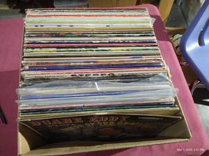 lot 158 image: Large Box of LP Records - Nice Variety
