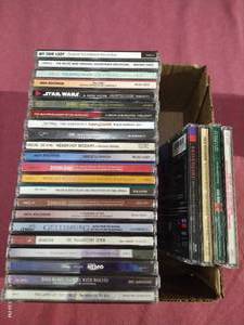 lot 164 image: CD Lot - All Soundtracks - Star Wars, Etc