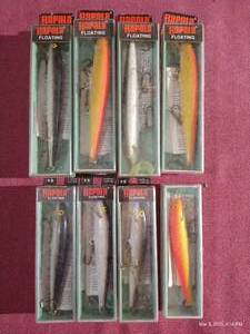 lot 174 image: (8) Rapala Lures - New