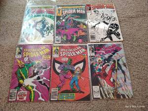 lot 193 image: (6) Spectacular Spider-Man Comics - Includes Minor Key