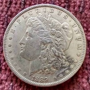 lot 208 image: 1889 Morgan Dollar