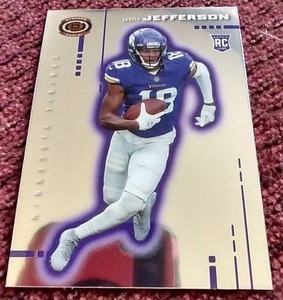 lot 222 image: 2020 Chronicles Justin Jefferson Rookie Card
